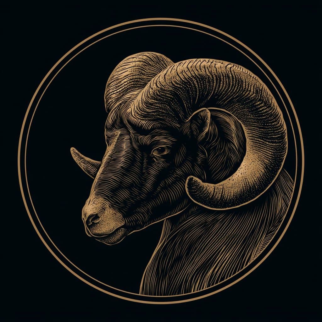 Aries — sign emblem