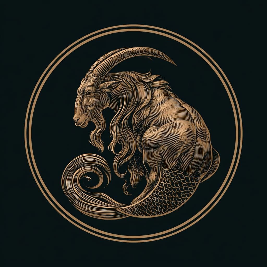 Capricorn — sign emblem