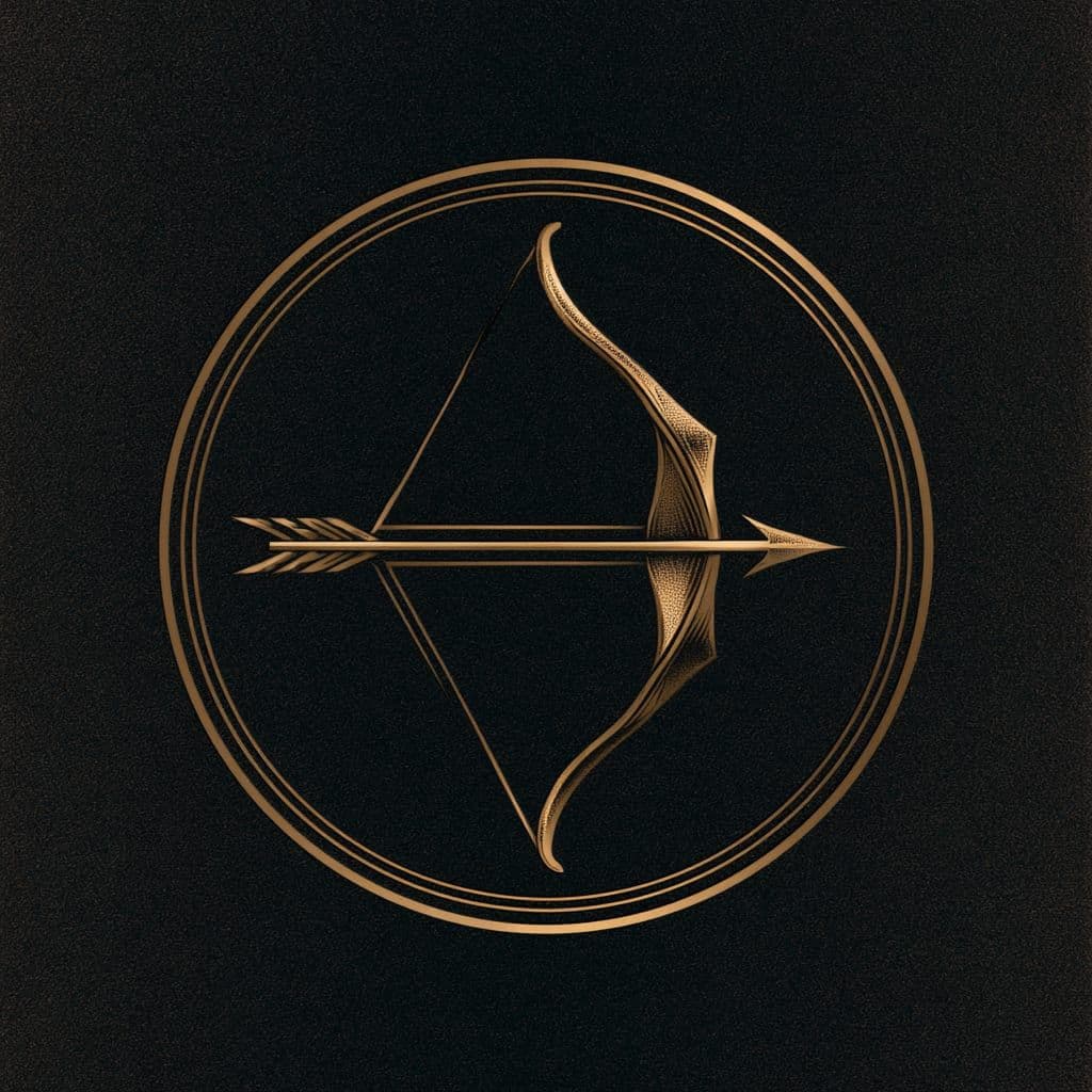 Sagittarius — sign emblem