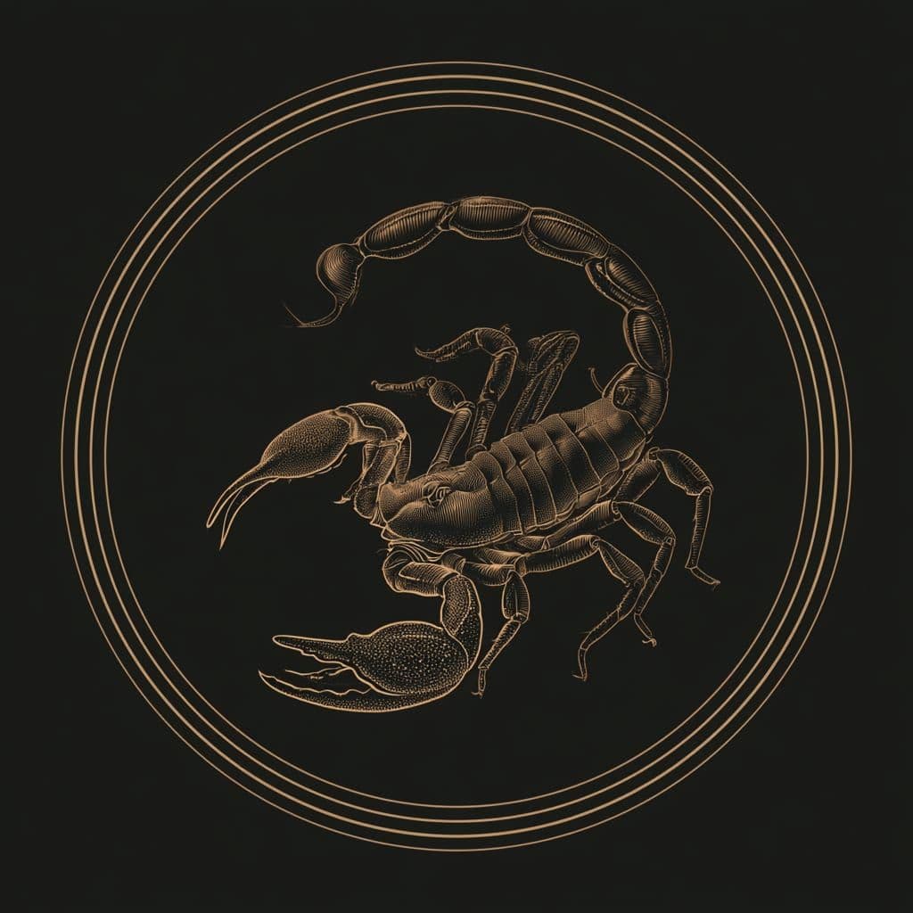 Scorpio — sign emblem